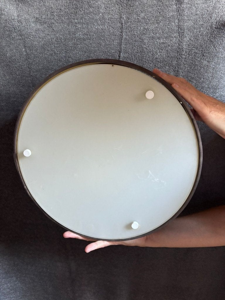 plafondlamp, Huis en Inrichting, Lampen | Plafondlampen, Ophalen, E27 (groot), Zo goed als nieuw, Wit