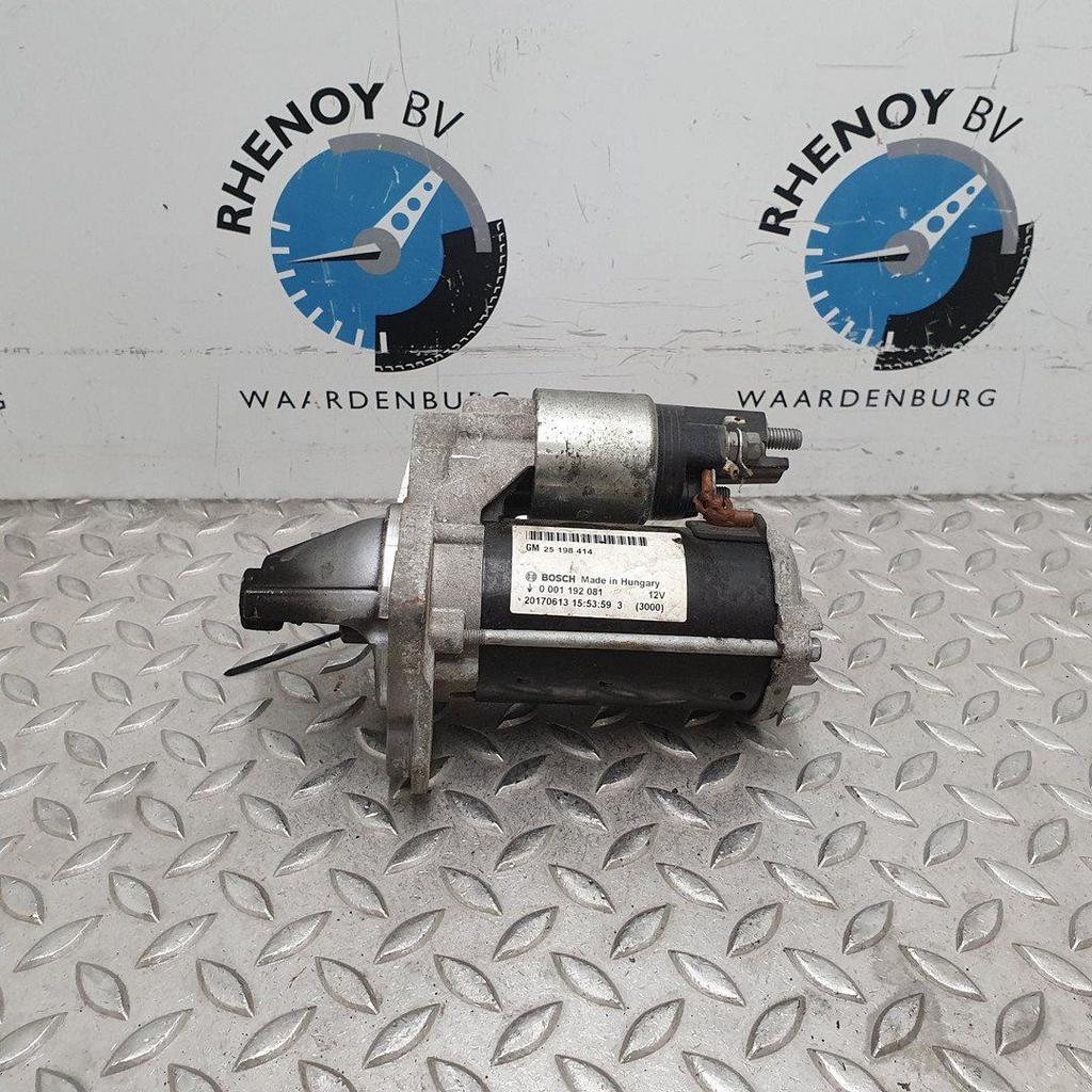 OPEL CORSA STARTMOTOR 2017, Auto-onderdelen, Ophalen of Verzenden, Gebruikt, Stiba lid