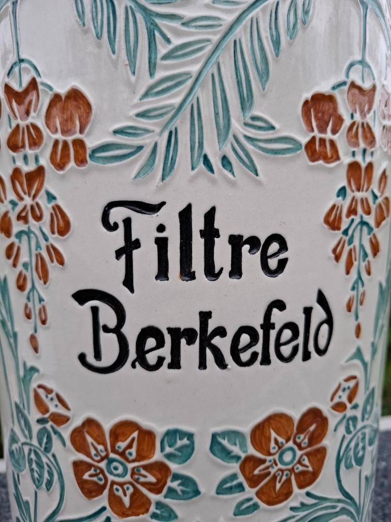 Filtre à eau français ancien Berkefeld 1915 Art Nouveau, Antiquités & Art, Enlèvement