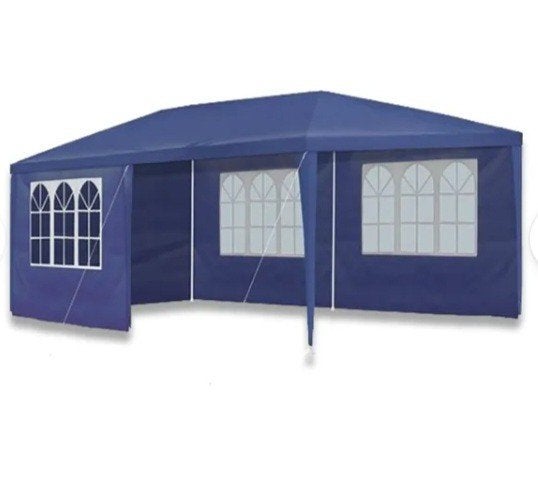 Party-tent 3m x 6m blauw, Ophalen, Partytent, Minder dan 4 meter, Nieuw