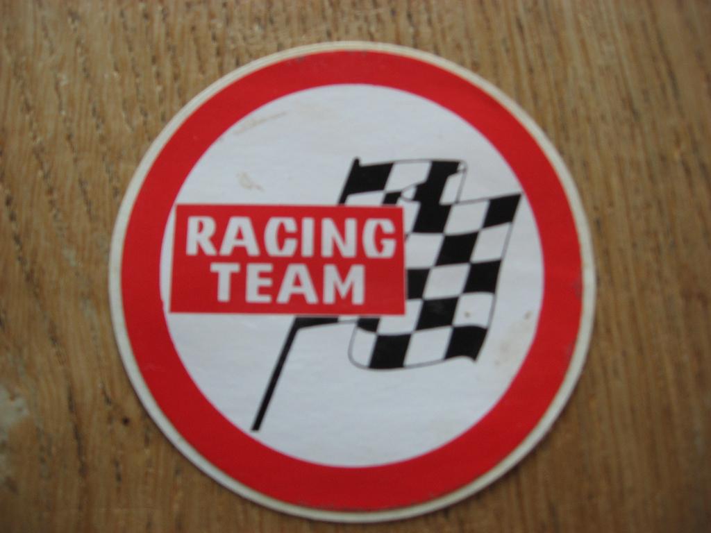 Racing Team Vintage Sticker, Ophalen of Verzenden, Nieuw, Overige typen