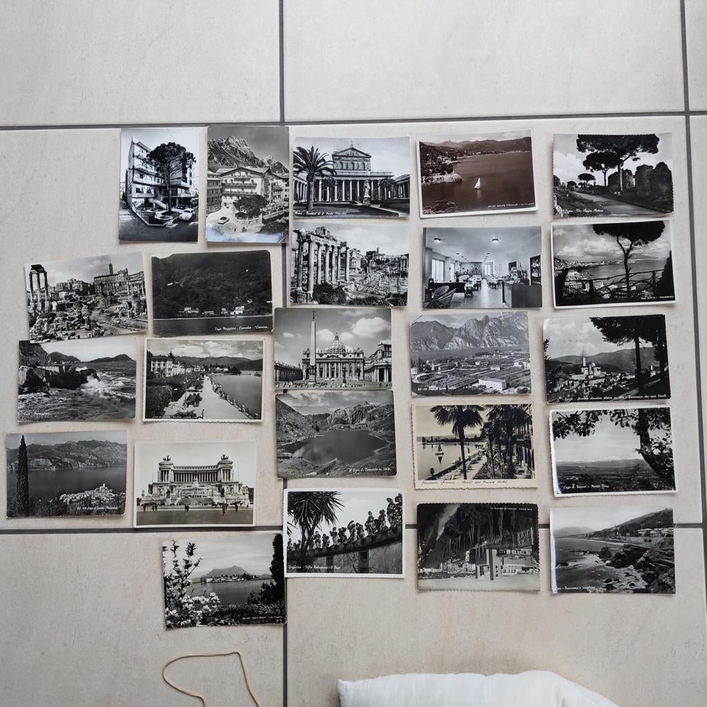 Lot van 24 oude postkaarten van Italie, Enlèvement ou Envoi, Italie