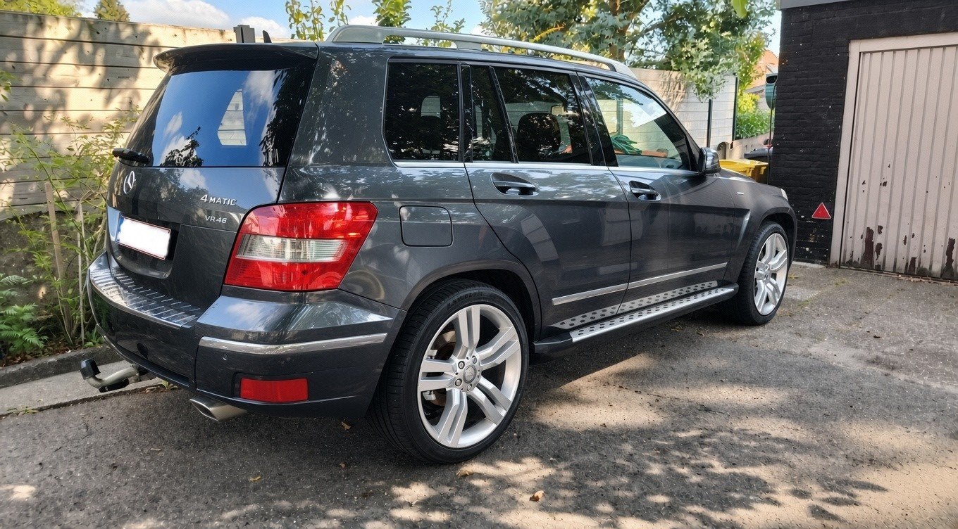 mercedes benz glk klasse, Auto's, Automaat, Euro 5, Zwart, Leder