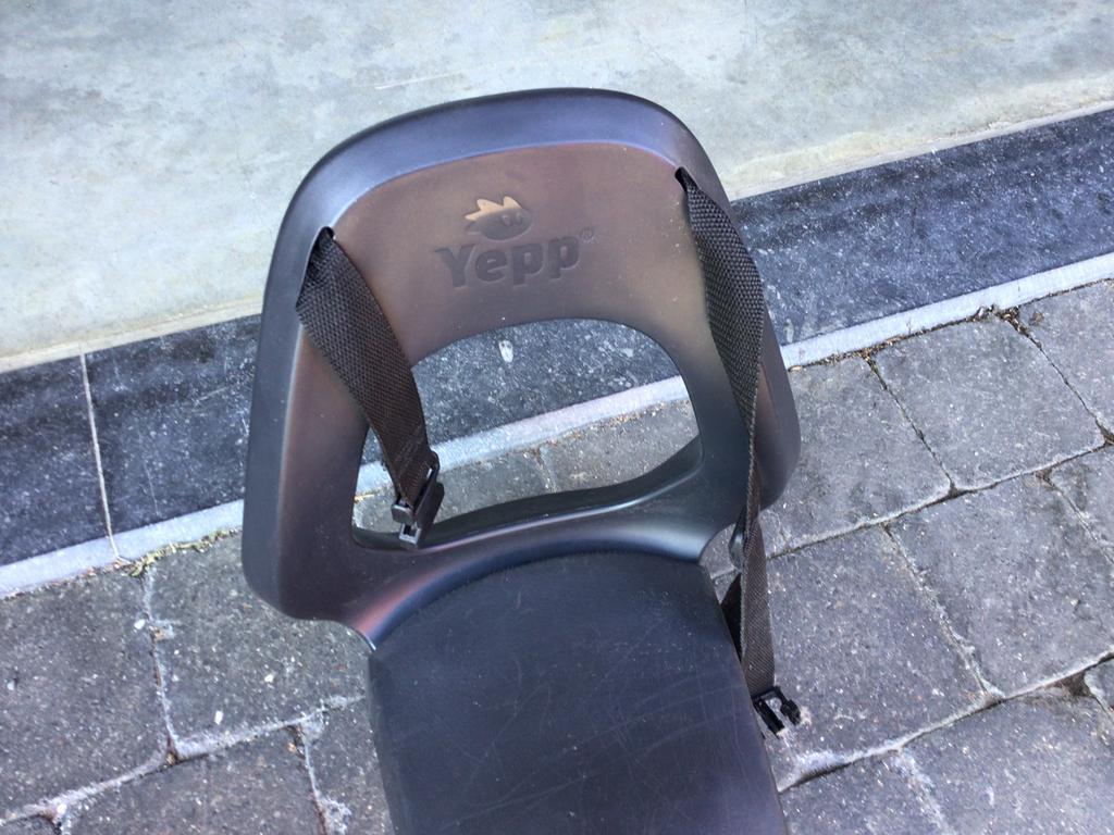 Yepp fietsstoeltje, Fietsen en Brommers, Ophalen, Achterzitje, 9 t/m 36 kg, Gebruikt