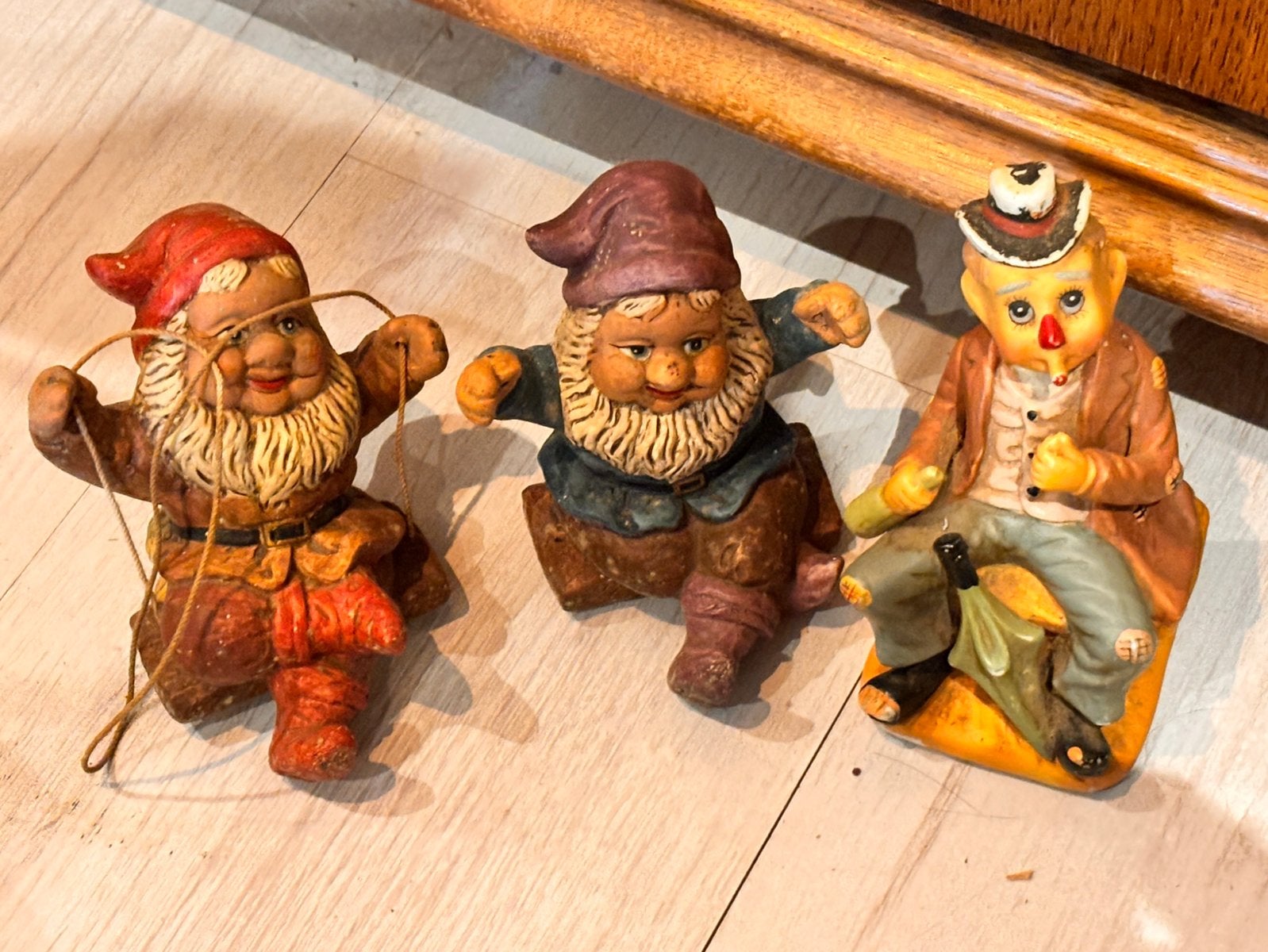 3 tuin kabouters, Ophalen, Gebruikt, Beeldje of Poppetje