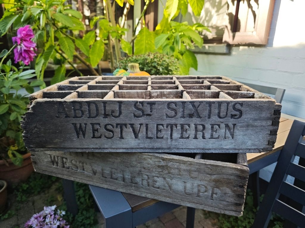 hele oude trappist bierbakjes van West-Vleteren, Antiek en Kunst, Ophalen of Verzenden