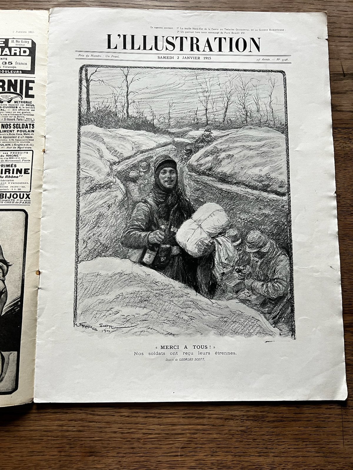 l'Illustration, Paris 1915, GMI,  Guerre mondiale, Collections, Objets militaires | Général, Enlèvement ou Envoi