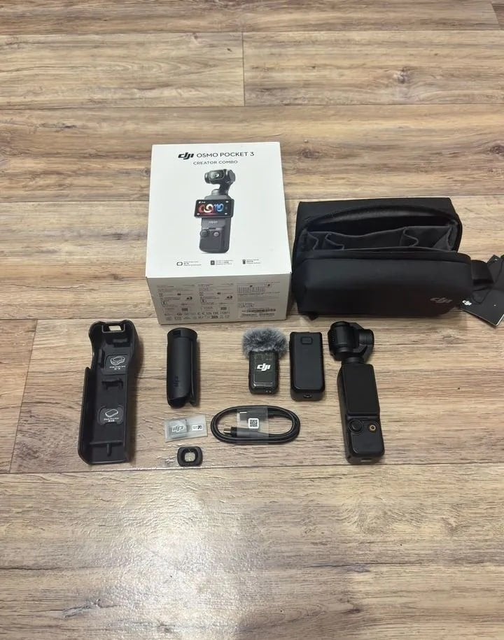 Combo créateur Dji Osmo Pocket 3, TV, Hi-fi & Vidéo, Caméras action, Comme neuf, Enlèvement ou Envoi