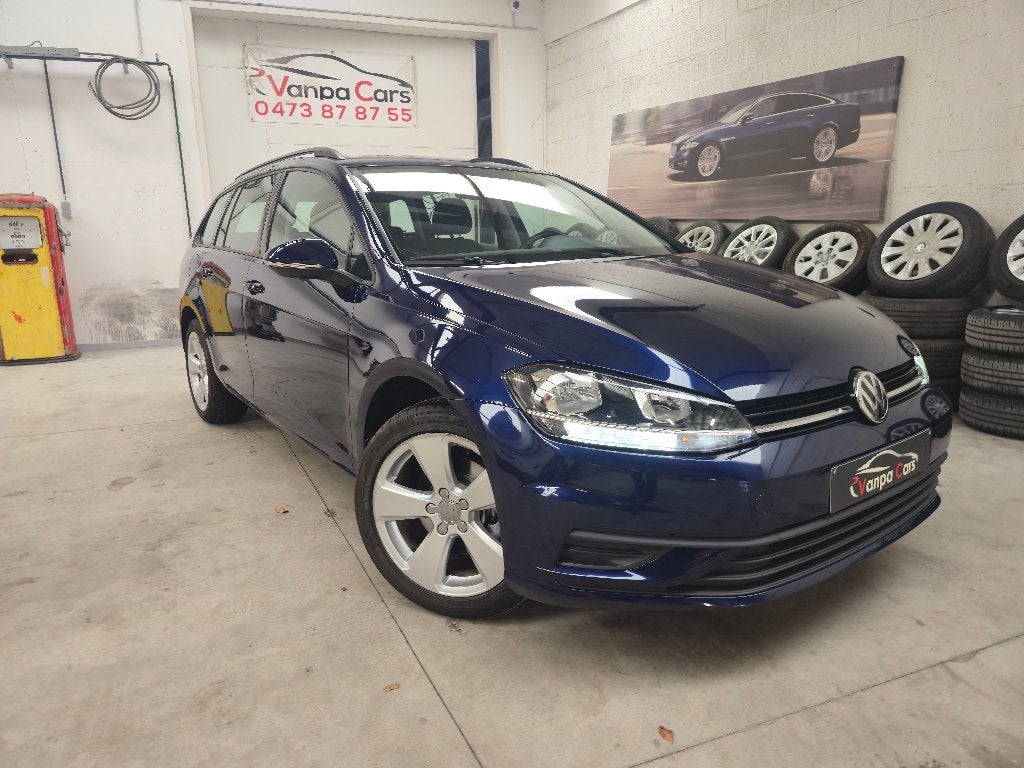 Volkswagen Golf Break - Navi, Camera,  Garantie, Auto's, Voorwielaandrijving, Stof, Blauw, 113 g/km