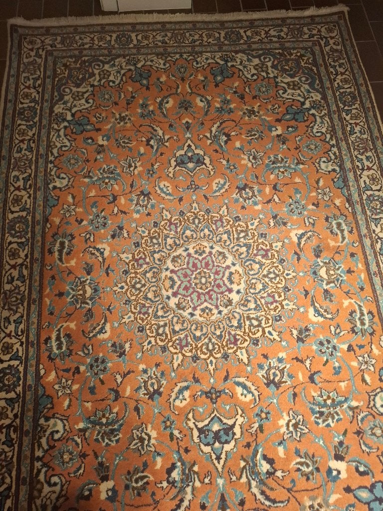 Tapis oriental, Maison & Meubles, 200 cm ou plus, 150 à 200 cm, Jaune, Enlèvement