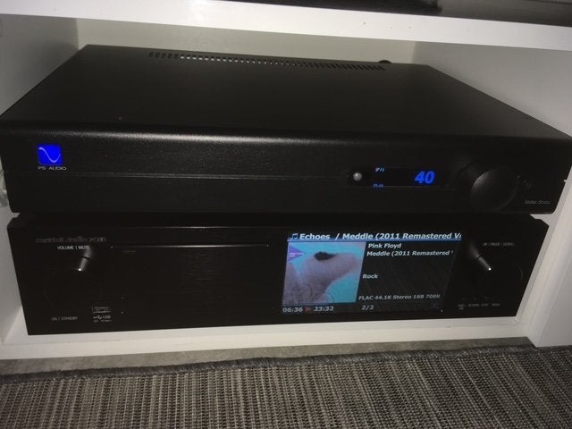 HIFI apparatuur, Audio, Tv en Foto, Versterkers en Ontvangers, Overige merken, Gebruikt, Ophalen of Verzenden, 120 watt of meer