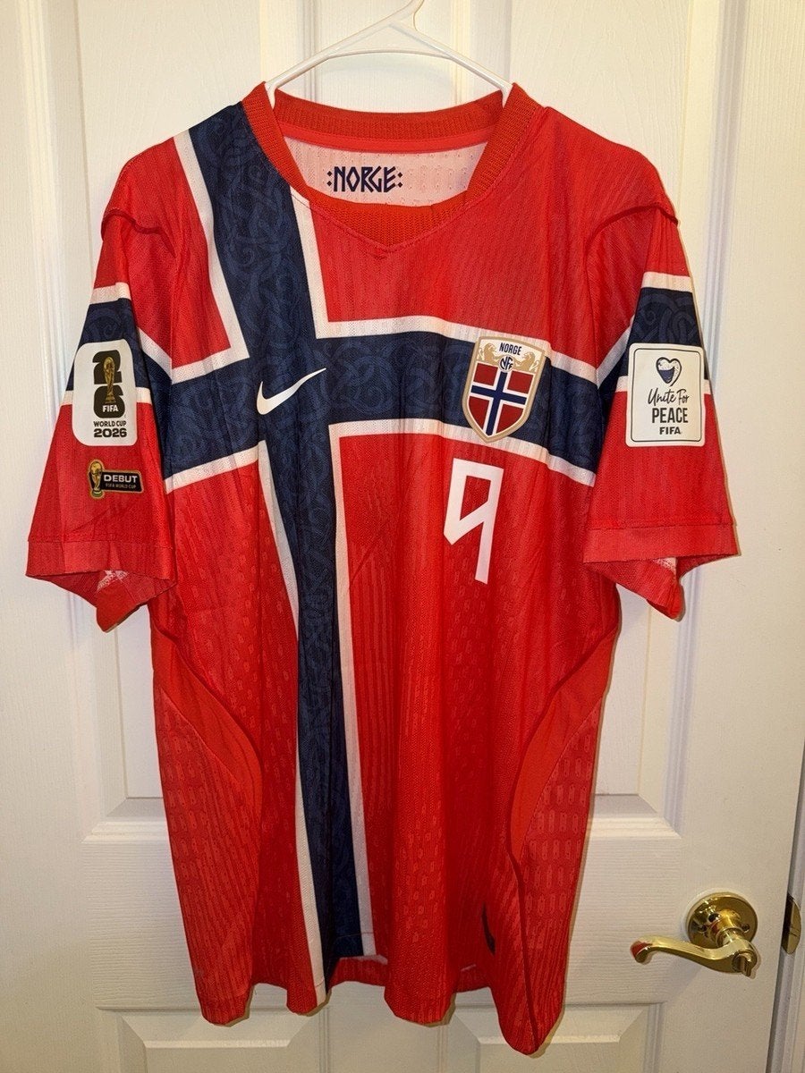 Noorwegen Haaland Voetbalshirt Origineel WorldCup Nieuw 2026, Ophalen of Verzenden