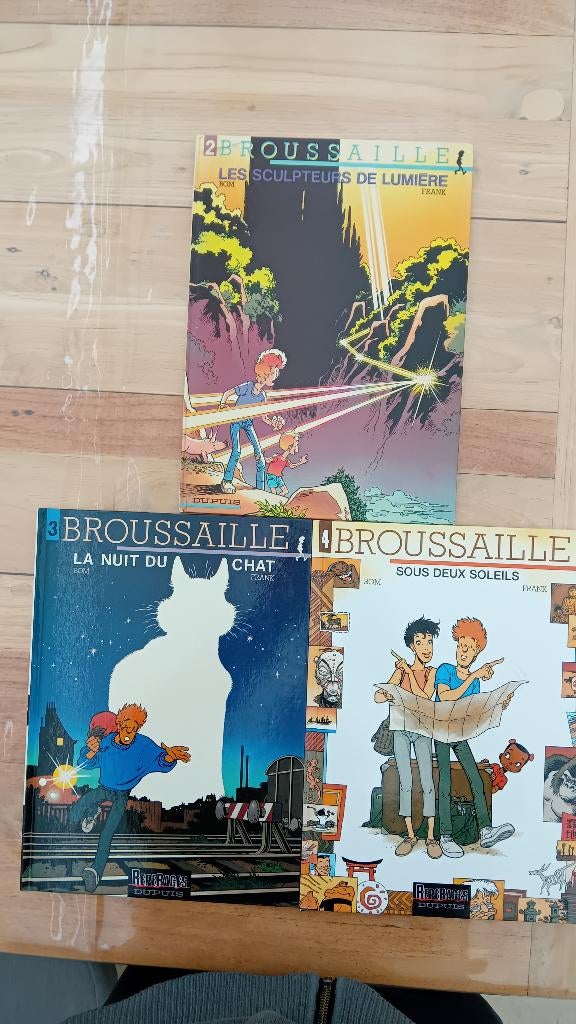 Broussaille T 2,3 ,4 - EO, Livres, Enlèvement ou Envoi