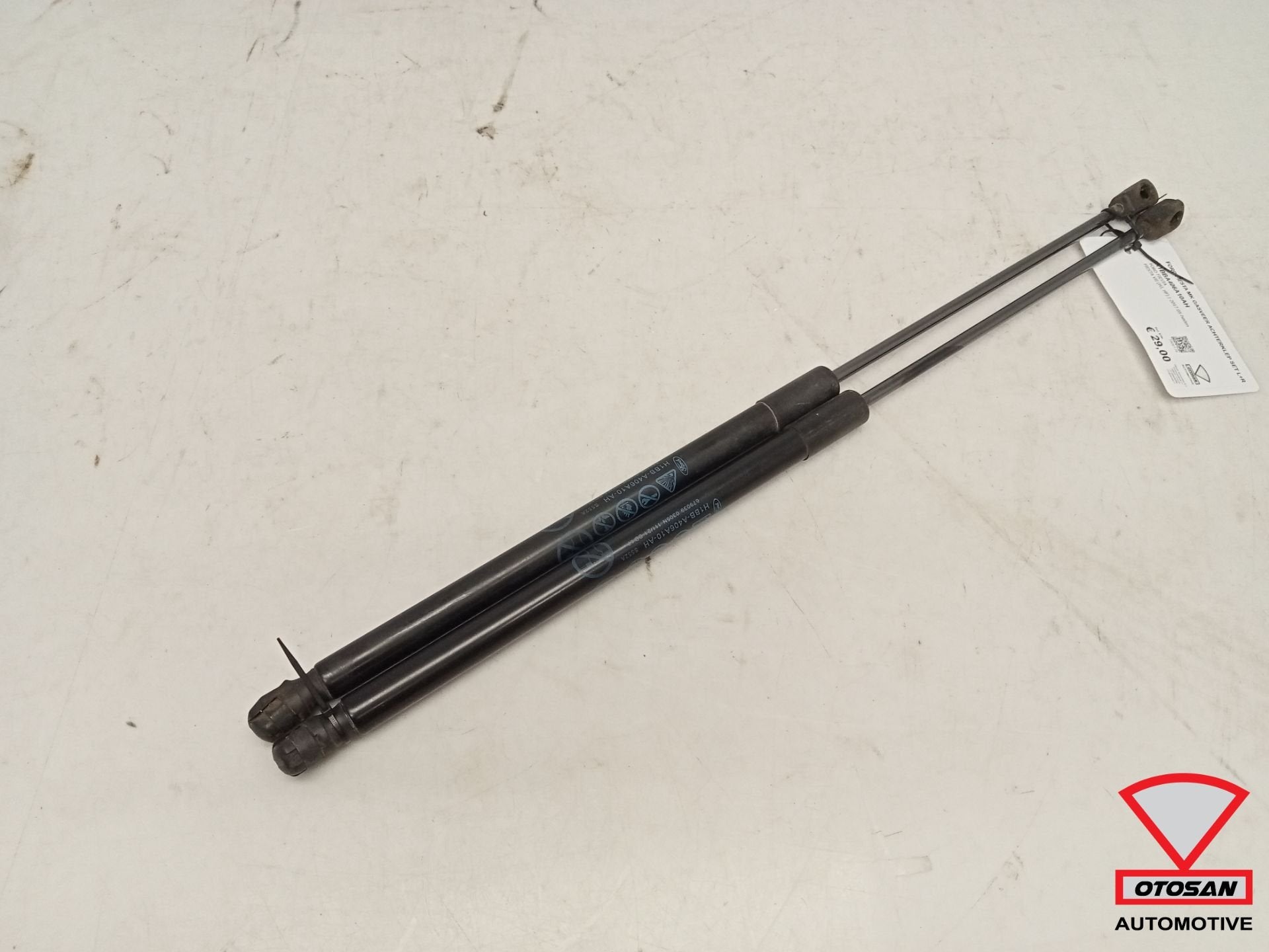 Ford Fiesta MK8 Gasveer Achterklep Set L+R H1BBA406A10AH, Gebruikt, Info@ford.com, Ford, Ford Motor Company
