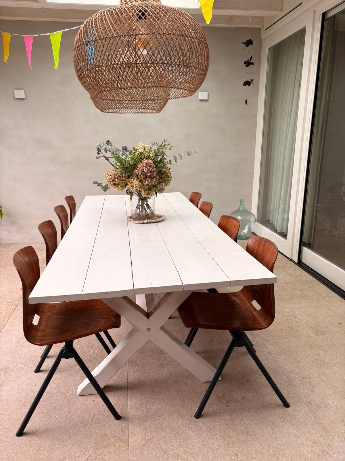 10 galvanitas vintage stoelen (gemerkt) (per 6 of 4 mogelijk, Huis en Inrichting, Ophalen, Zo goed als nieuw