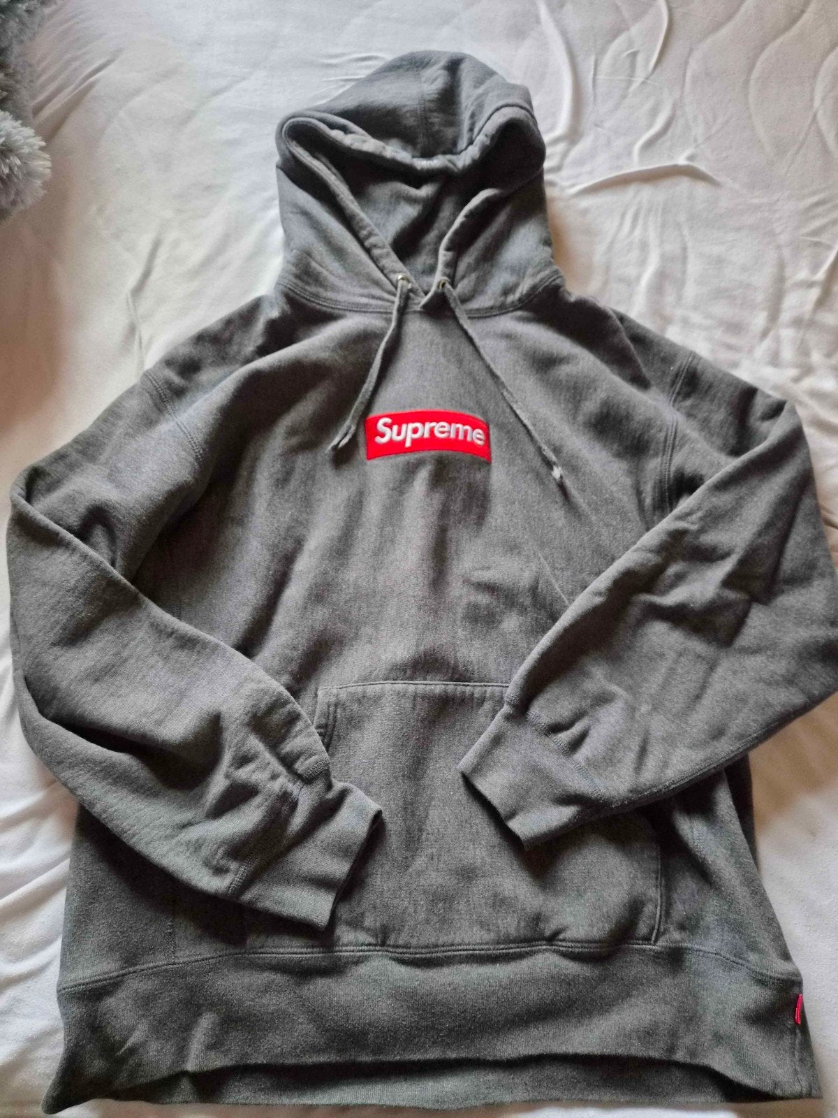 Supreme Box Logo Hooded Sweatshirt FW21 (LARGE), Kleding | Heren, Truien en Vesten, Ophalen, Maat 52/54 (L), Overige kleuren, Gedragen