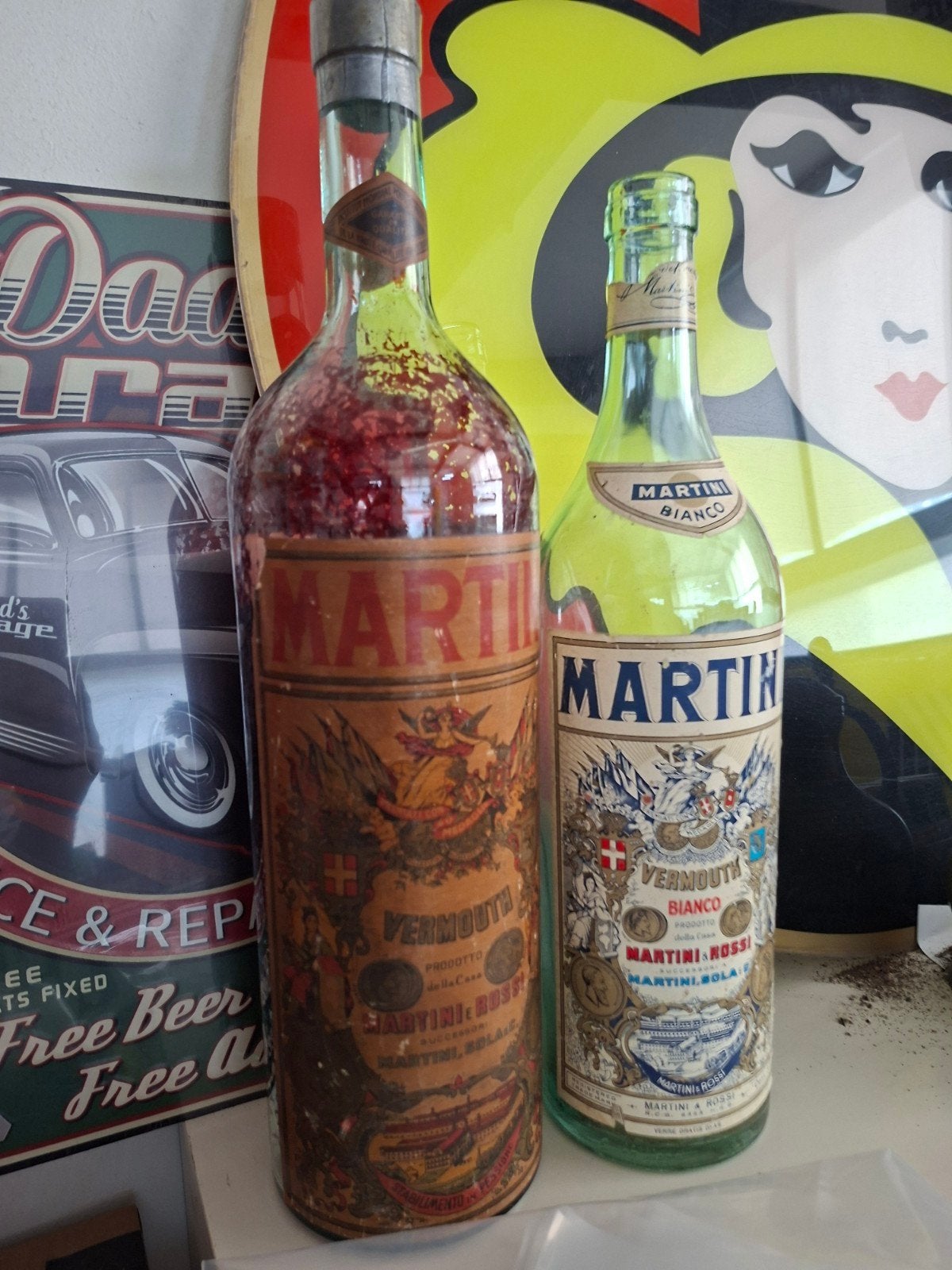 martini flessen, Verzamelen, Ophalen of Verzenden