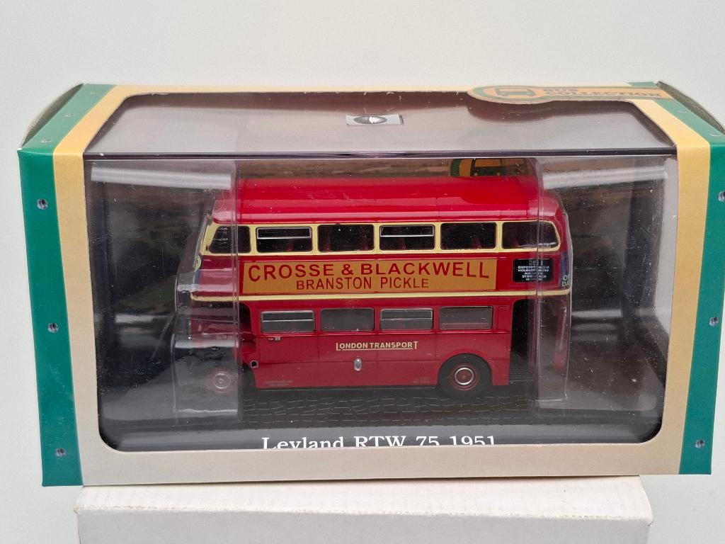 Leyland RTW75 (1951) London bus dubbeldekker - 1/72, Verzenden, Zo goed als nieuw, Bus of Vrachtwagen