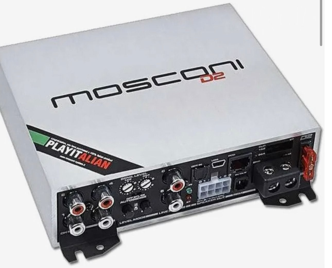 Mosconi D2 100.4 versterker 4-kanaals/4x130W/nieuw720€, Ophalen, Zo goed als nieuw