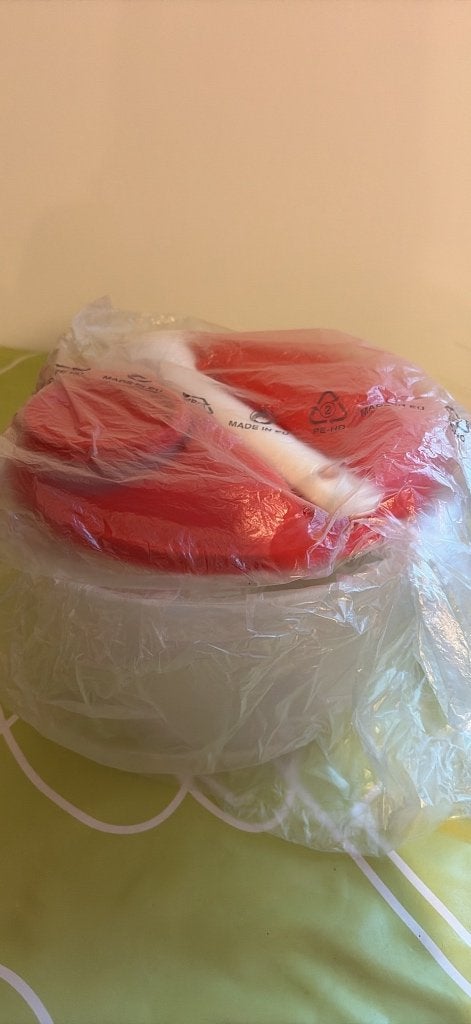 Tupperware sla kom, Huis en Inrichting, Keuken | Tupperware, Ophalen of Verzenden, Nieuw, Rood, Bak of Kom