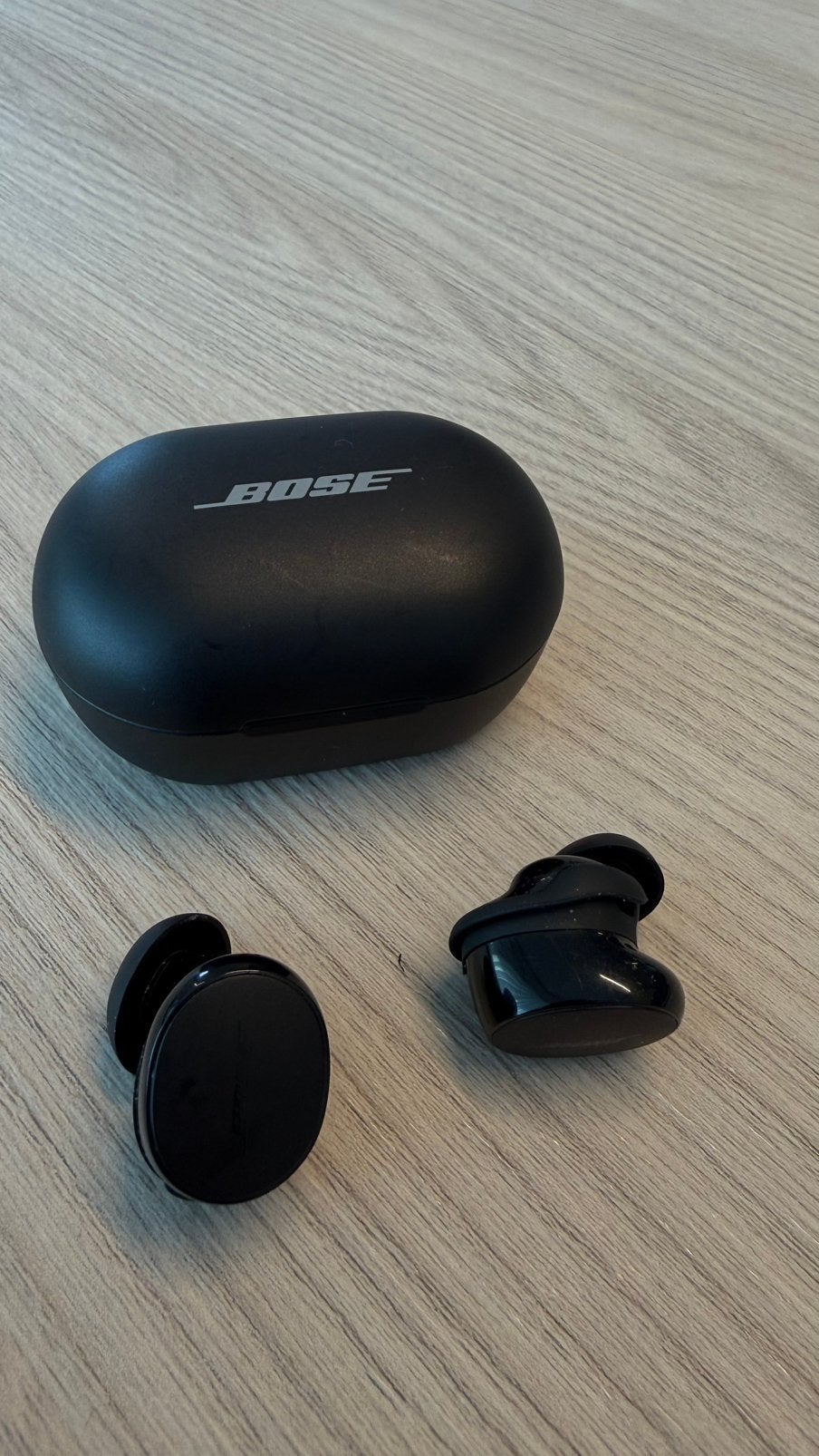 Bose quiet comfort earbuds, Telecommunicatie, Zwart, Bose, Ophalen of Verzenden, Zo goed als nieuw