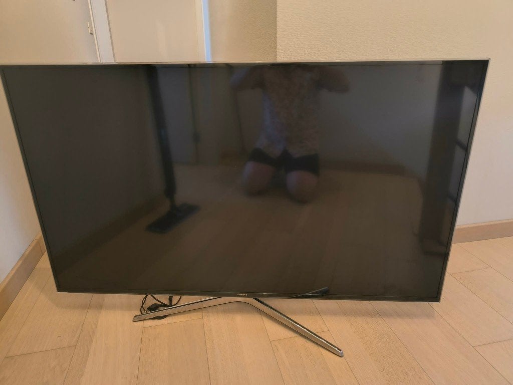 Televisie Samsung 55 inch., Ophalen, Samsung, 100 cm of meer, Smart TV