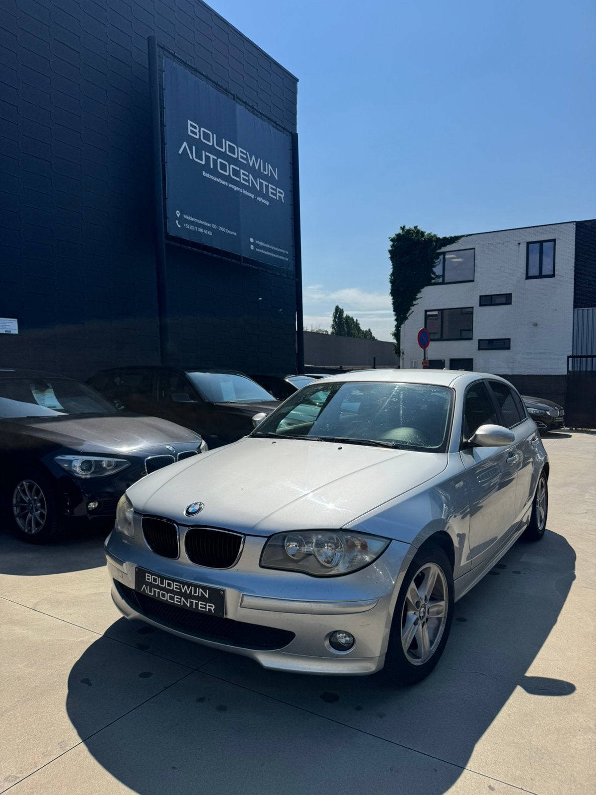 Bmw 116i benzine 233xxxkm, Airco, Gekeurd, TOPSTAAT, Autos, BMW, Argent ou Gris, 4 portes, Entreprise, Boîte manuelle