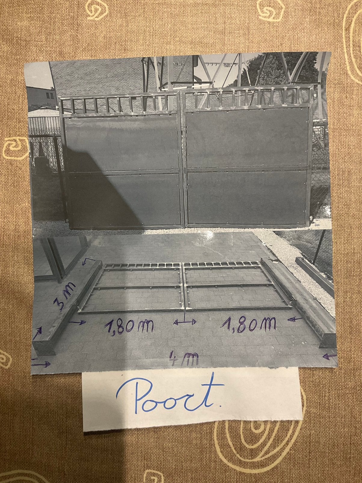 Nieuwe poort, Ophalen, Zo goed als nieuw