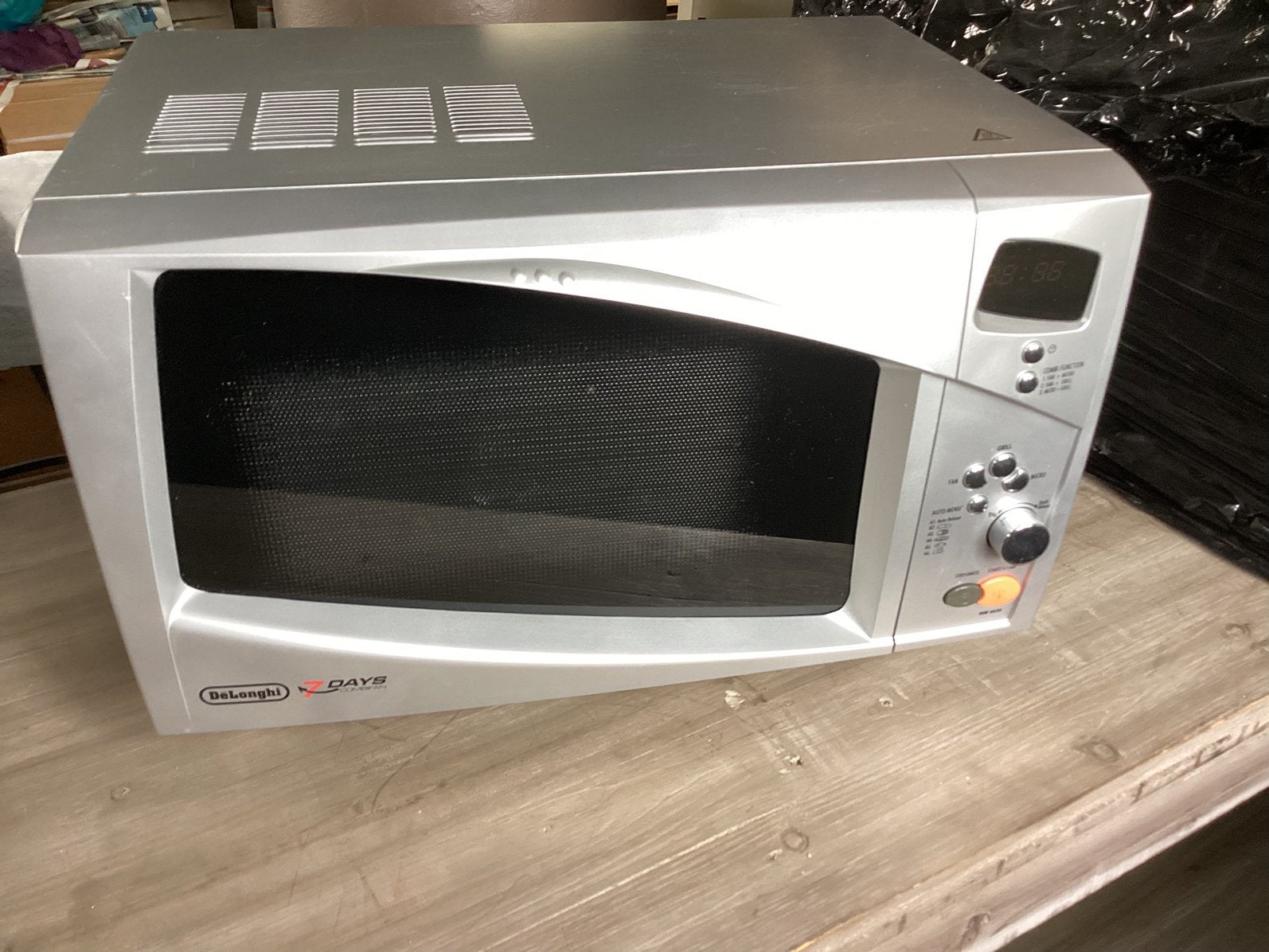 Combi microgolfoven, Electroménager, Micro-ondes, Croustillant, Enlèvement, Utilisé, 45 à 60 cm