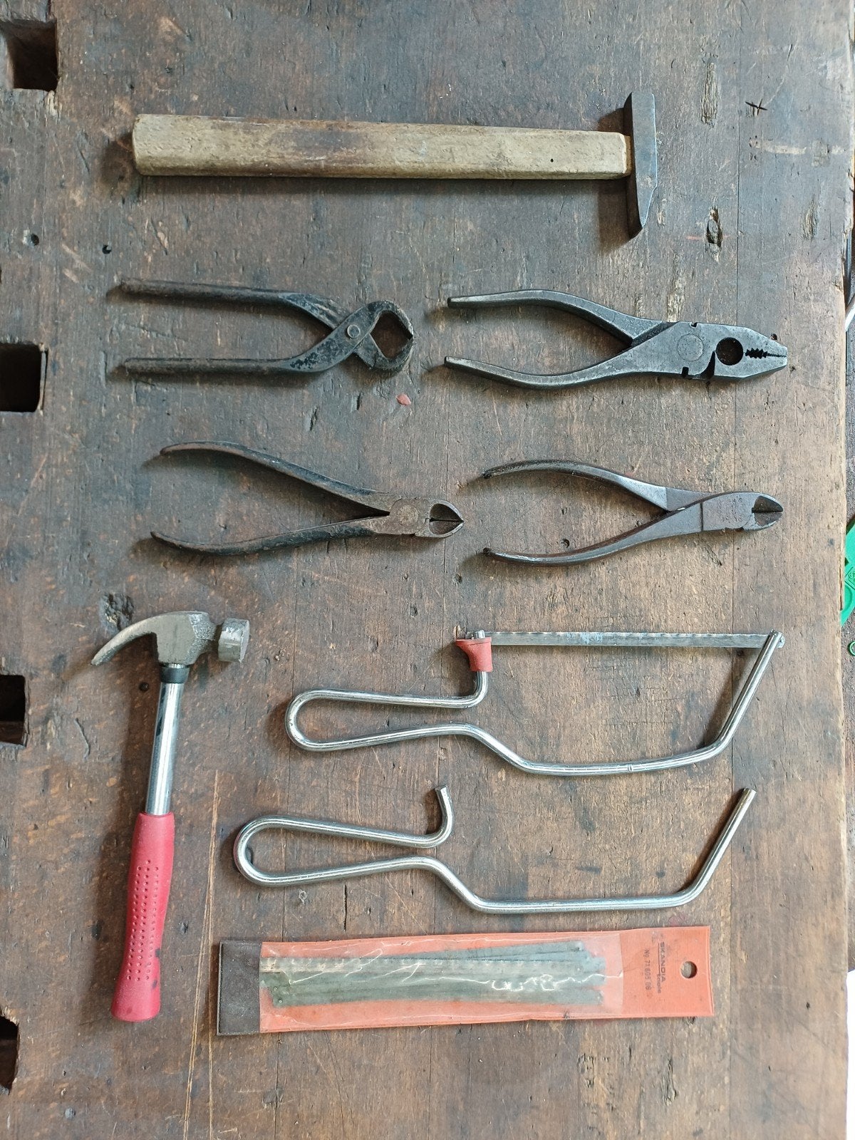 klein handgereedschap voor kinderen of beginners, Ophalen, Gebruikt