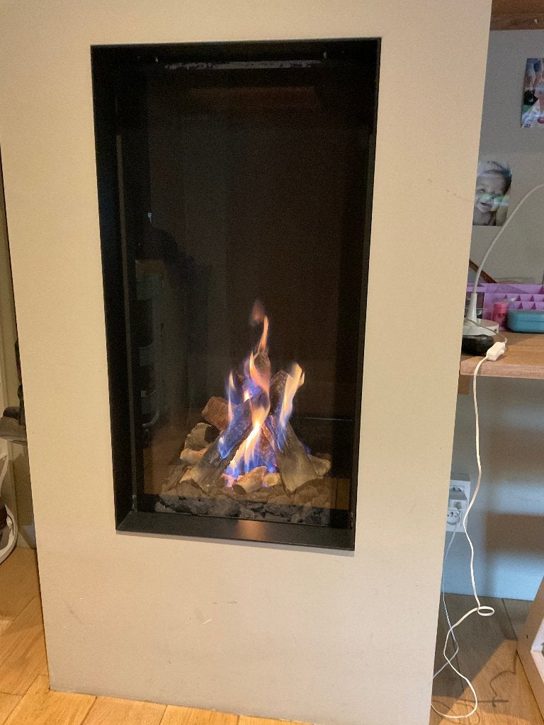 M-DESIGN GASHAARD TRUE VISION 550V, Enlèvement, Utilisé, Cheminée au gaz