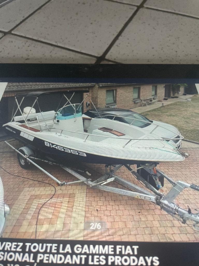 Rascala FM 20 boot, Watersport en Boten, Gebruikt, 6 meter of meer, 120 tot 200 pk, Ophalen of Verzenden