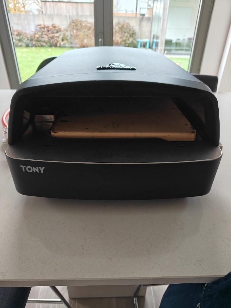 Burnhard tony, compacte pizzaoven gas, Tuin en Terras, Pizzaovens, Ophalen, Zo goed als nieuw, Burnhard