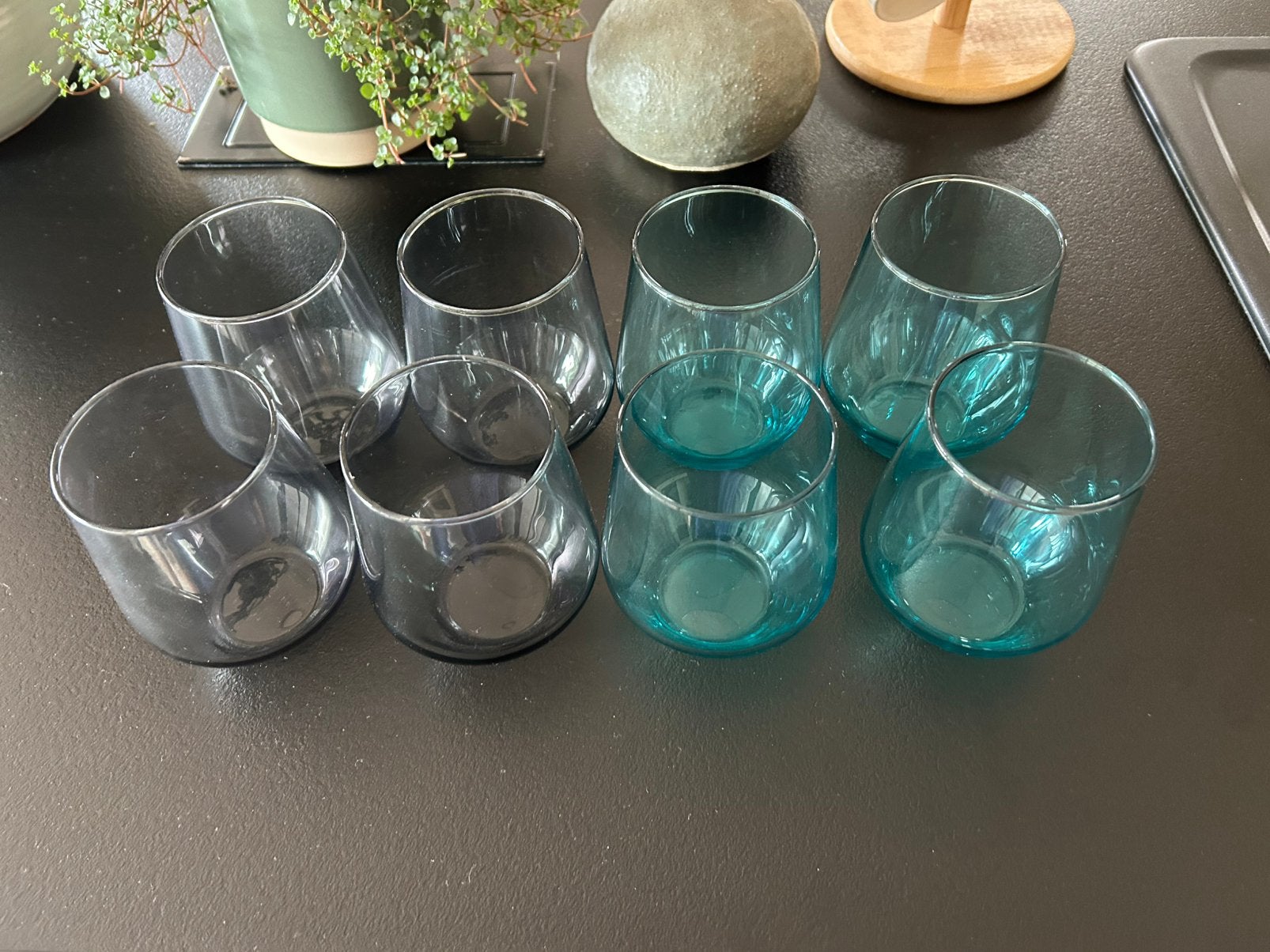 8 gloednieuwe mooie praktische waterglazen, Glas of Glazen, Nieuw, Ophalen of Verzenden, Glas