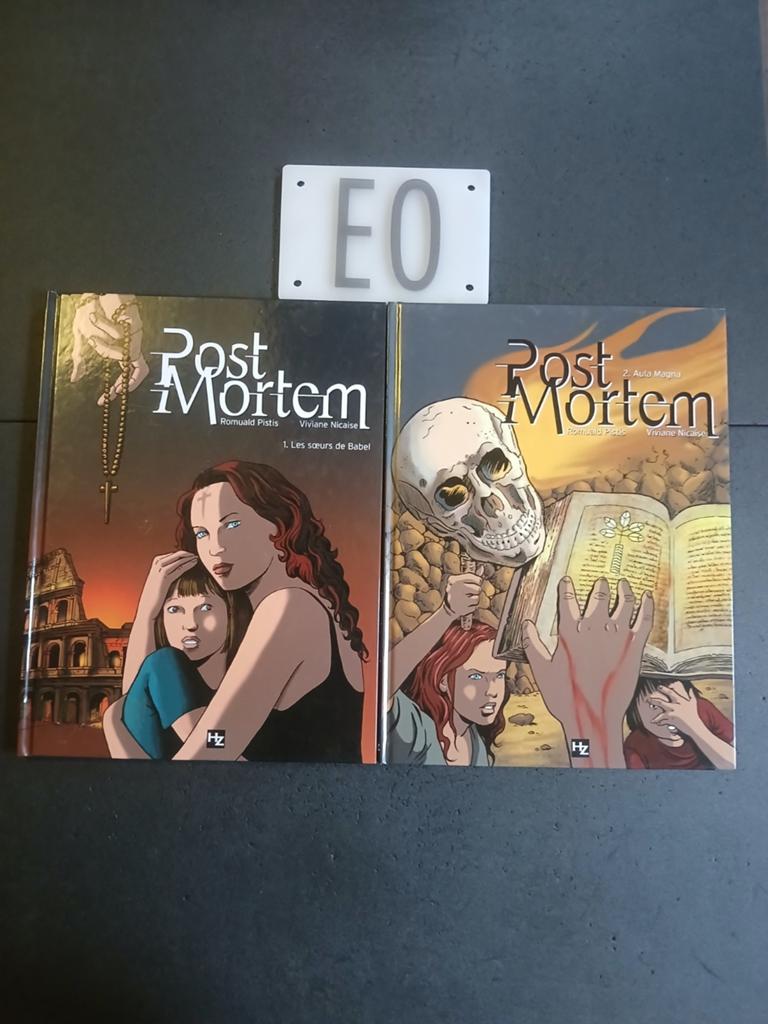 Lot de 2 bd post mortem 1 et 2,EO (série complète), Boeken, Ophalen of Verzenden
