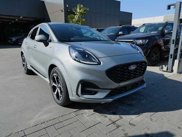 Ford Puma New Model ST-line 1.0 i MHEV 125pk Automaat 11km, Autos, Ford, Argent ou Gris, Achat, Puma, Euro 6