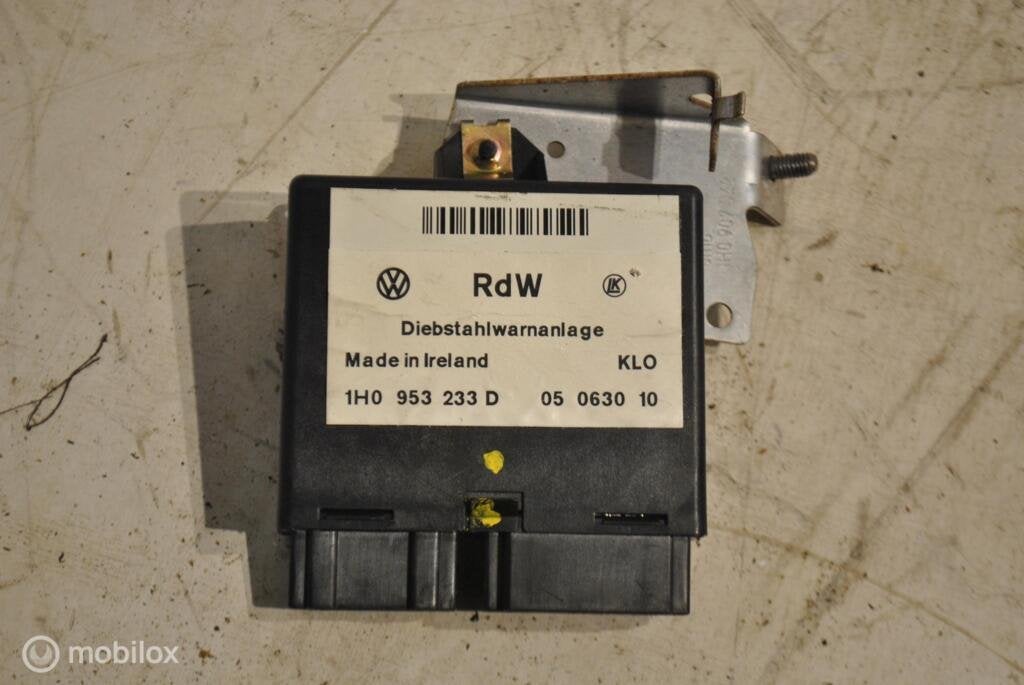 Alarmmodule Vw golf IV Cabrio 1.6 1H0953233D, Enlèvement ou Envoi, Volkswagen, Utilisé, Volkswagen