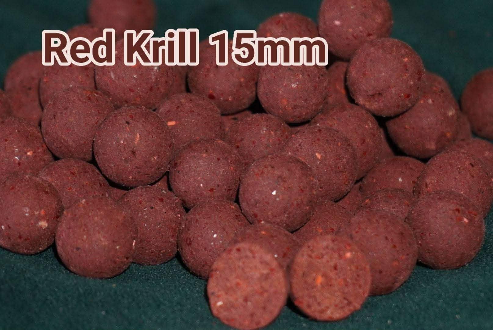 Bouillettes Red Krill 15 mm, Sports nautiques & Bateaux, Pêche à la ligne | Carpes, Enlèvement, Neuf, Autres types