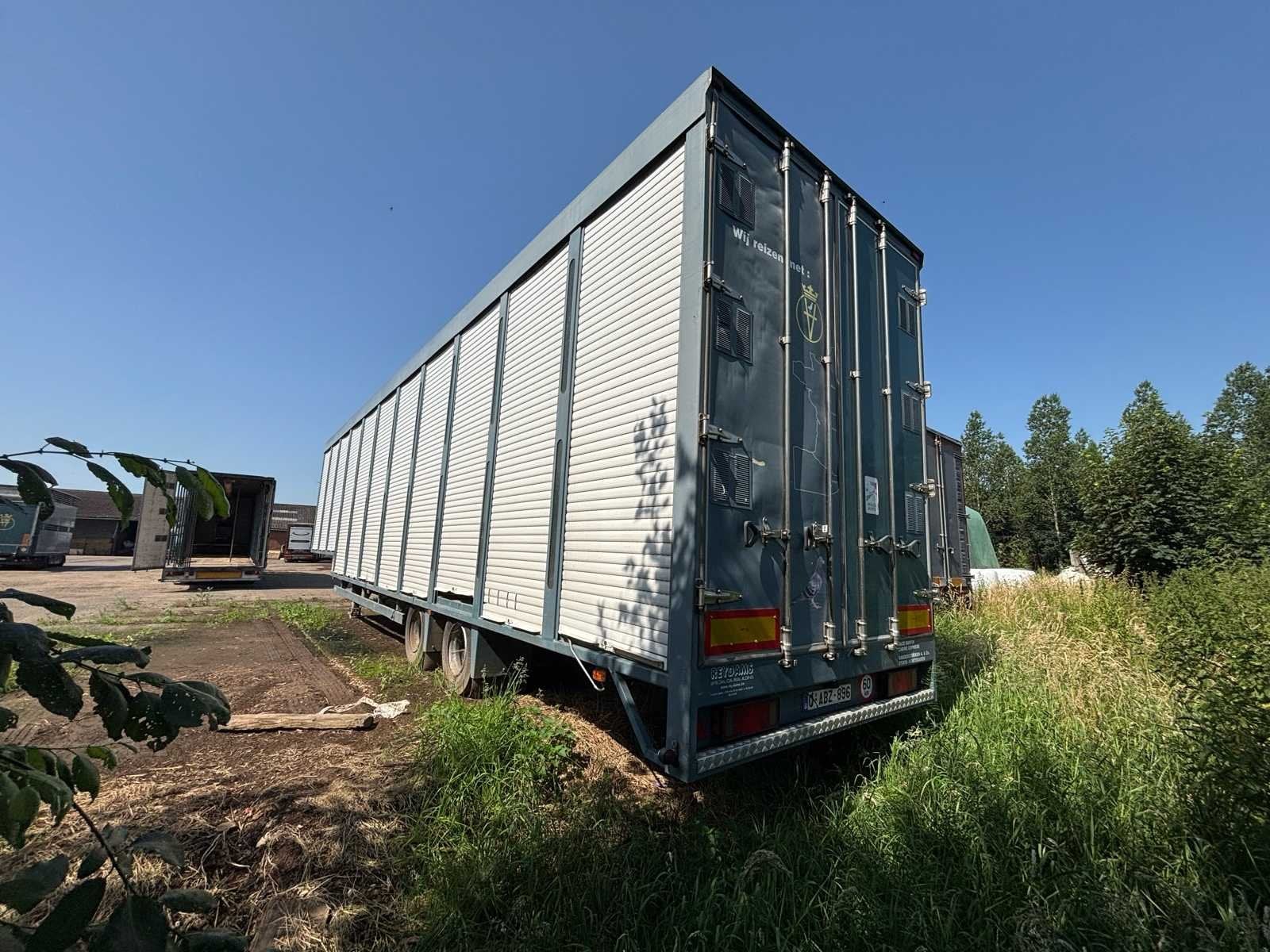 2005 T-TEC Duiventransport Oplegger, Auto's, Vrachtwagens, Overige brandstoffen, Bedrijf, Aanhangers en Opleggers, Te koop