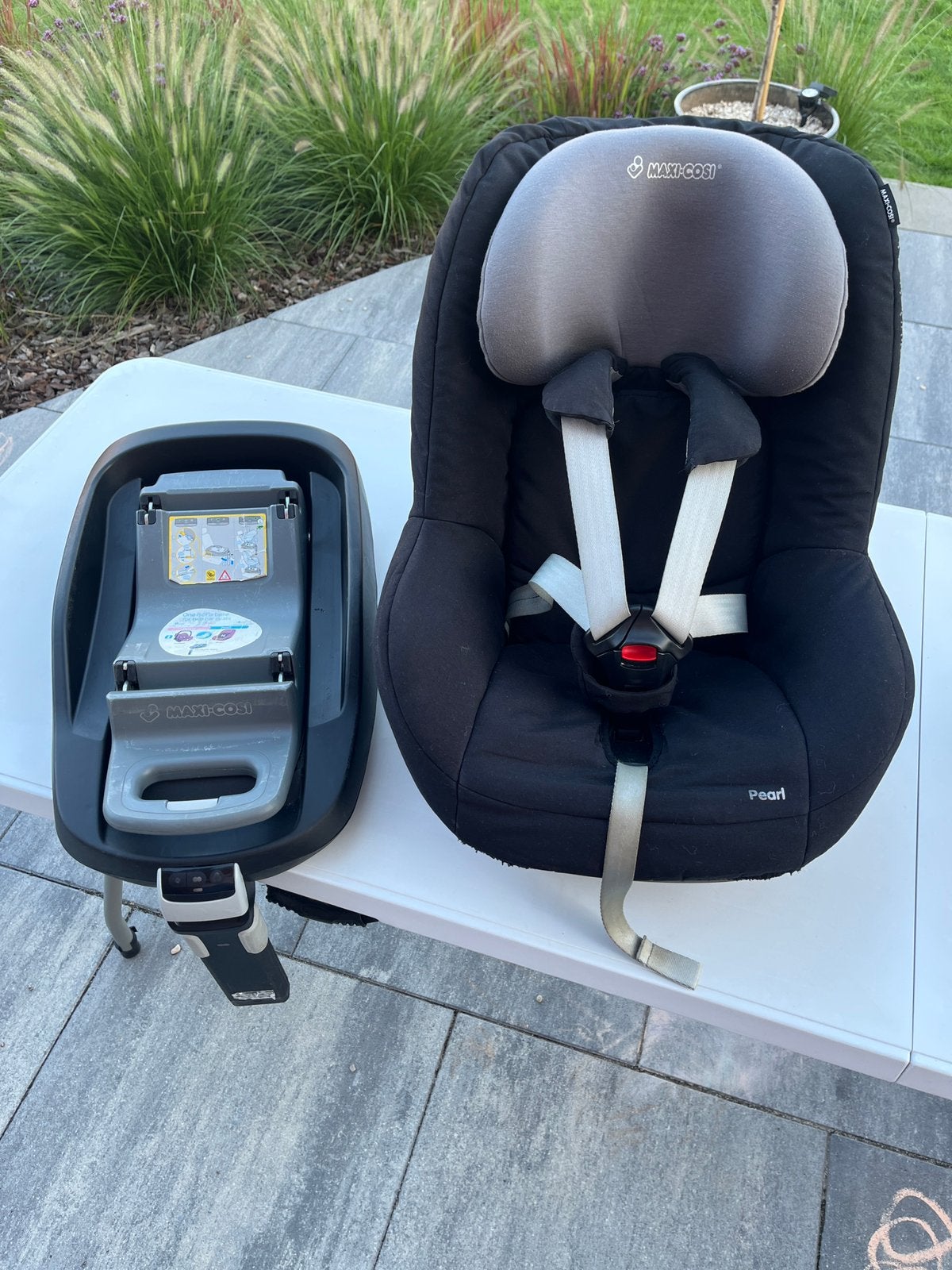 Autostoel Pearl & FamilyFix base, 0 à 18 kg, Enlèvement, Utilisé, Isofix