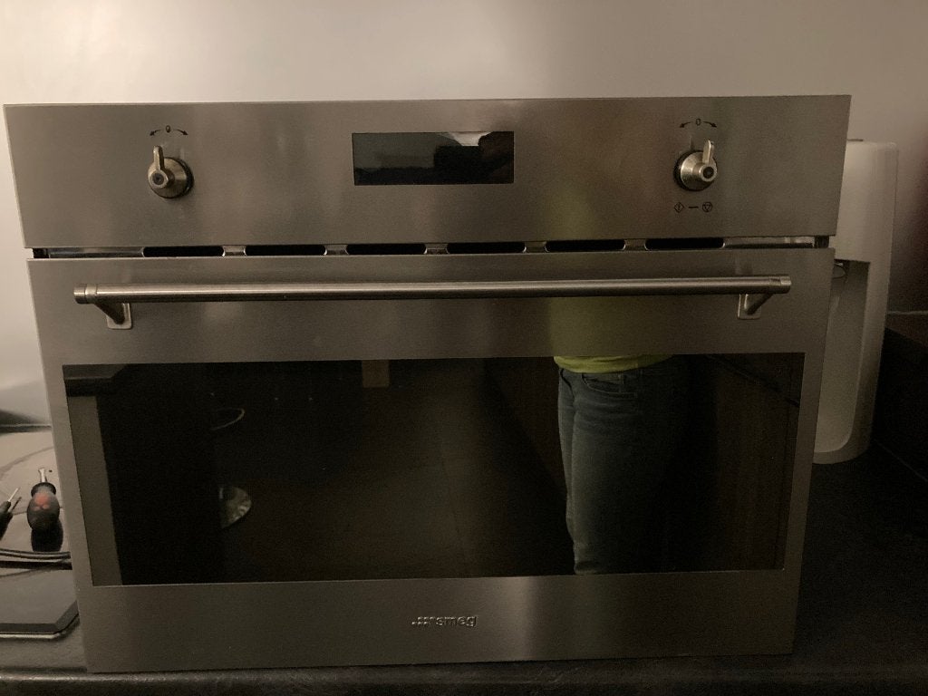 Combi-oven, Elektronische apparatuur, Ophalen, 45 tot 50 cm, Gebruikt, Smeg