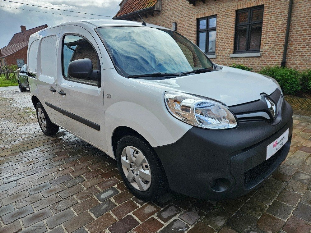 Renault Kangoo 1.5DCI 9298 EX BTW LAGE KM AIRCO BWJR 12/2020, Auto's, Bestelwagens en Lichte vracht, Voorwielaandrijving, Stof