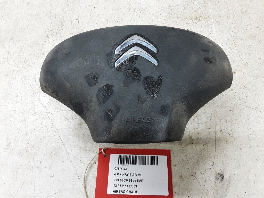 AIRBAG VOLANT Citroën C3 (SC) (96710277ZD00), Autos : Pièces & Accessoires, Citroën, Mevr. I. Hauben, Utilisé, Rue de l'Espoir 34 34
4030  GRIVEGNÉE, BE