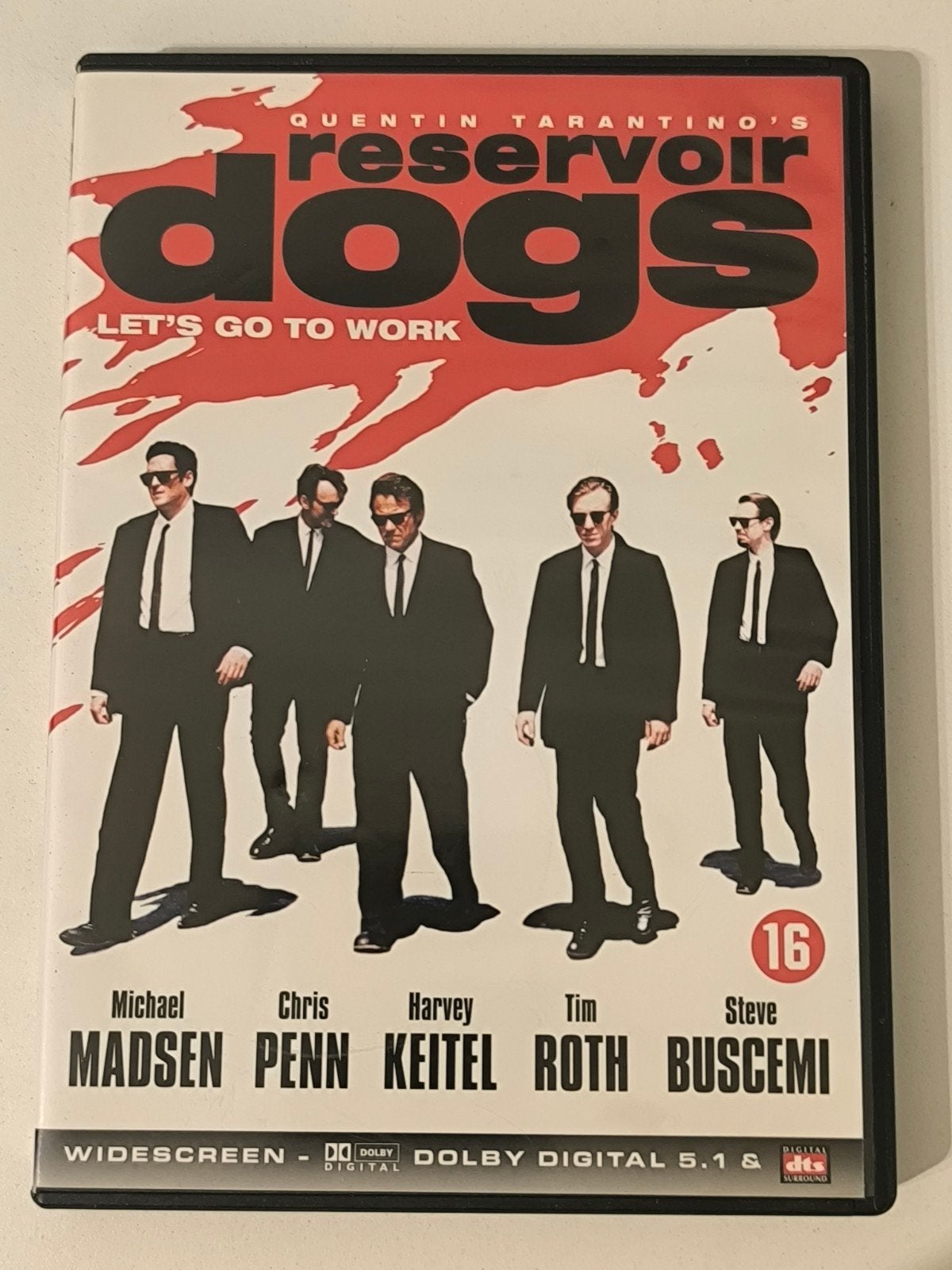 DVD Reservoir Dogs, Cd's en Dvd's, Ophalen, Maffia en Misdaad, Engels, Vanaf 16 jaar