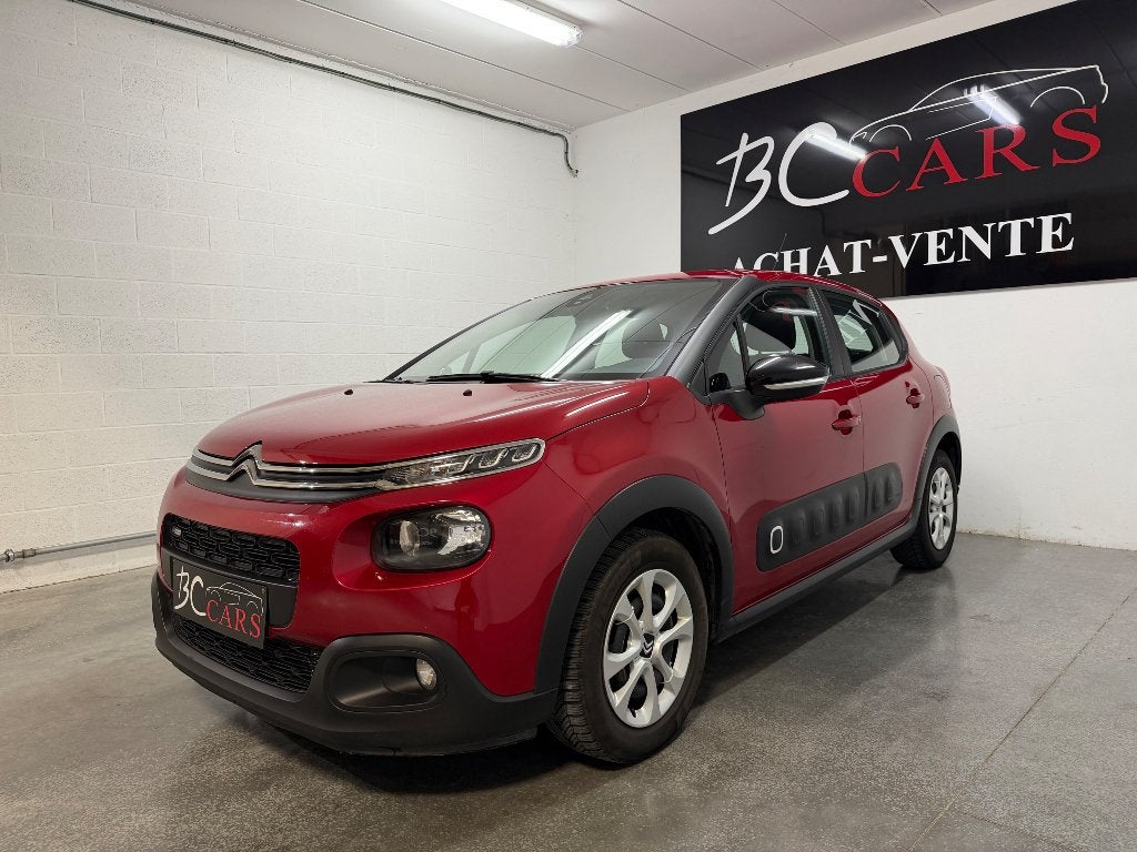 Citroën C3 1.2i*marchand export*clim Bluetooth 1er main, Autos, Rouge, Achat, Adapté aux personnes handicapées, Entreprise