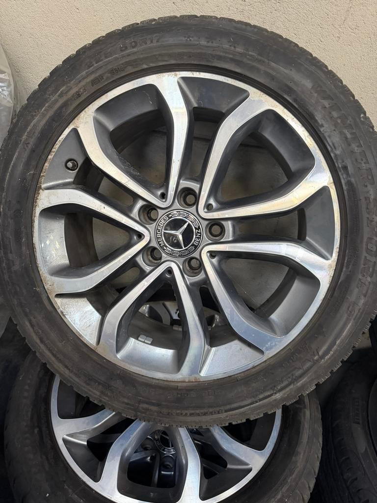 MERCEDES VELGEN, Auto-onderdelen, Banden en Velgen, Gebruikt, Banden en Velgen, 17 inch, Ophalen of Verzenden