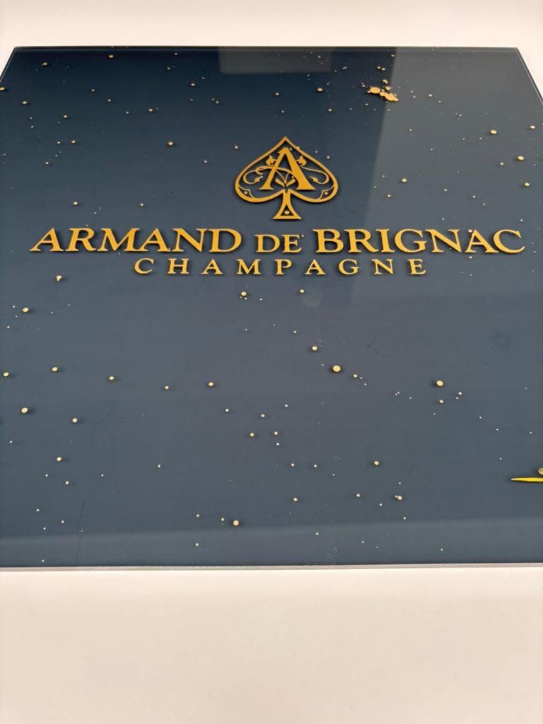 Armand De Brignac champagne - Suketchi - acryl kunstwerk, Ophalen
