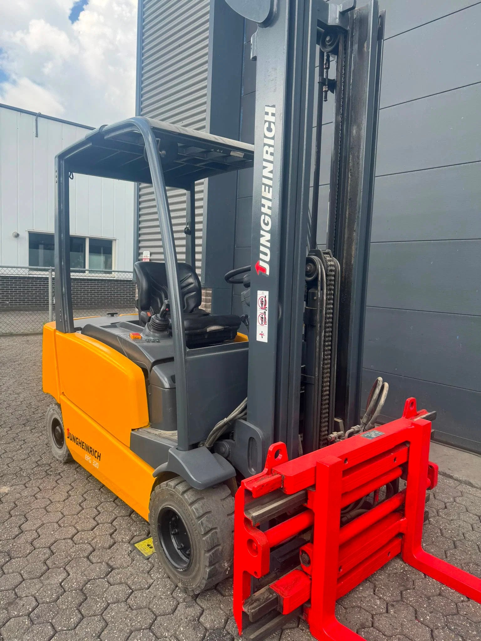 Jungheinrich EFG320 2 ton elektrische heftruck (bj 2005), 2000 tot 3000 kg, Elektrisch, Heftruck, Jungheinrich