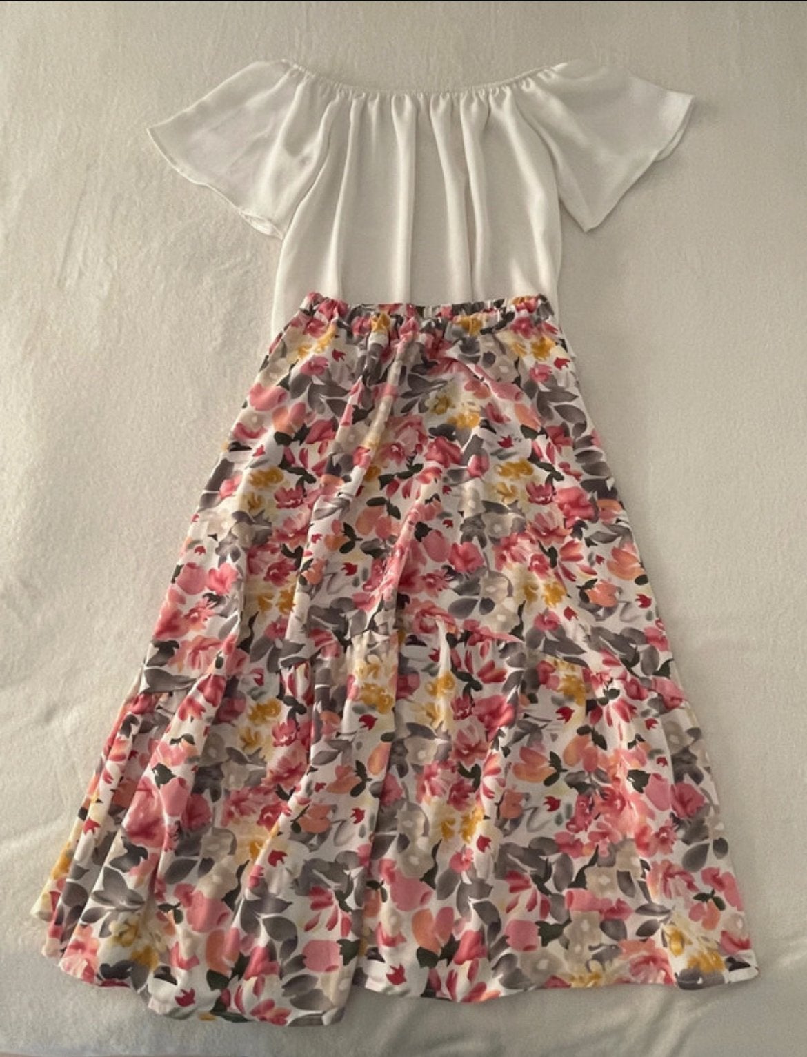 Schattige kinder setje, Kinderen en Baby's, Kinderkleding | Maat 152, Ophalen of Verzenden, Zo goed als nieuw, Meisje, Setje