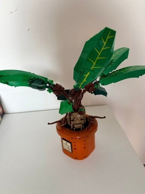 Lego Harry Potter mandrake plant, Lego, Harry Potter, Inclusief instructies, Ophalen of Verzenden